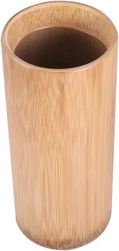 Vista 2 de KItchen - Soporte para utensilios de cocina, de bambú, para palillos, cuchara, tenedor, cubiertos, organizador de 7.9 in