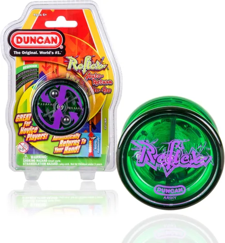 Vista 12 de Duncan Toys Reflex - Yo-Yo con retorno automático, yo-yo principiante con truco de cuerda, azul