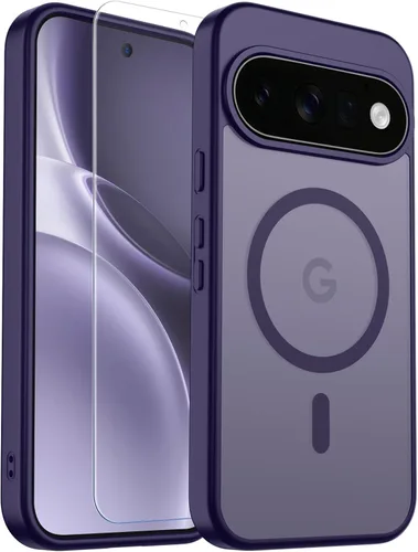 Vista 152 de SUPFINE Funda magnética para Google Pixel 10 Pro XL con protector de pantalla (imanes integrados) (protección contra caídas de grado militar)