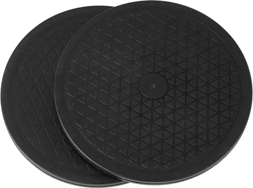 Vista 9 de 2 Piezas (8 Pulgadas) Soporte Giratorio Resistente - Lazy Susan con Rodamientos de Bolas de Acero para Base de Modelo/Plantas Giratorias/Soporte