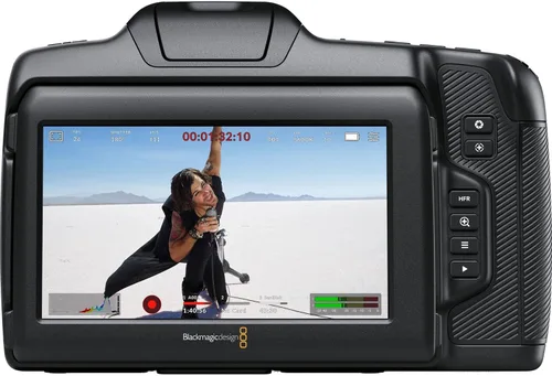 Vista 5 de Blackmagic Design Cámara de cine de bolsillo 6K G2 (CINECAMPOCHDEF6K2)