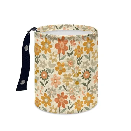 Vista 33 de Papelera portátil con bandera de Estados Unidos, reutilizable, impermeable, multiusos, organizador de coche, artículos esenciales para viajes por