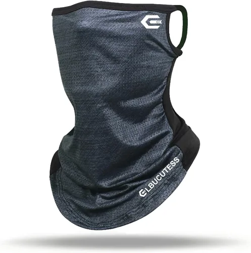 Vista 7 de Polaina de cuello para exteriores, protección solar, máscara facial, pasamontañas, pasamontañas para hombres y mujeres, bandana deportiva