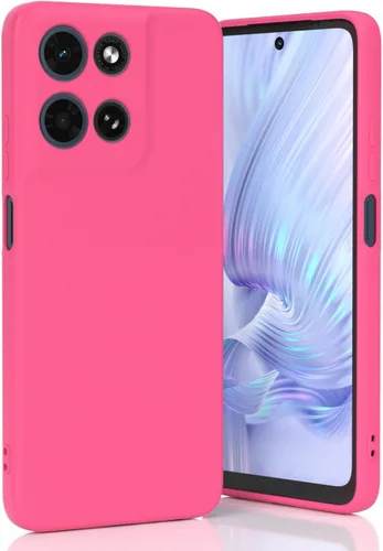 Vista 32 de Funda de silicona suave para Moto G 2026, color negro