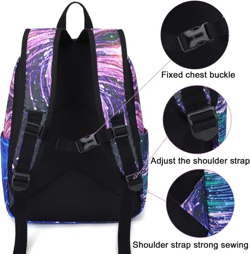 Vista 6 de Mochila preescolar para niños y niñas