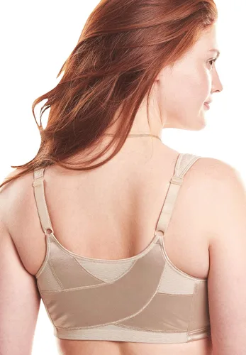 Vista 2 de Playtex - Brasier de copa completa para mujer con cierre delantero soporte posterior para mejorar la postura sin varilla modelo E525
