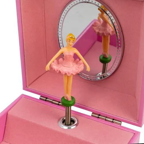 Vista 5 de The San Francisco Music Box Company Caja de música con bailarina de un cajón