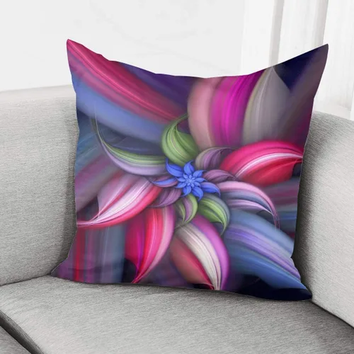 Vista 4 de Beauty Collector Funda de cojín decorativa cuadrada con diseño floral, funda de almohada, decoración del hogar para sofá, cama, silla