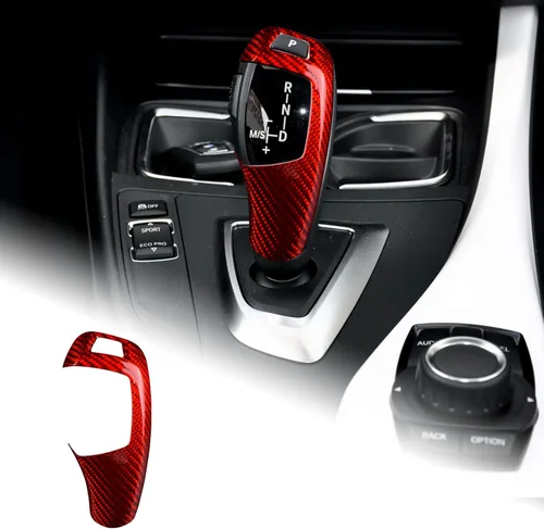Vista 9 de AIRSPEED Pegatinas interiores de fibra de carbono para BMW F20 F21 F22 F23 F30 F34 F35 F32 F33 F36 Accesorios