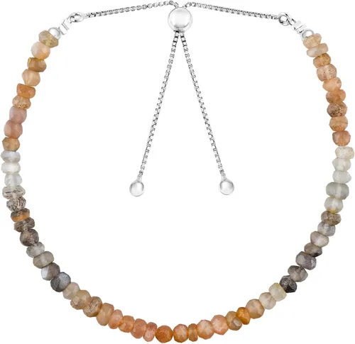 Vista 23 de Pulseras bolo con cuentas de piedras preciosas naturales, piedras de cuentas surtidas, joyería hipoalergénica bohemia hecha a mano para mujeres
