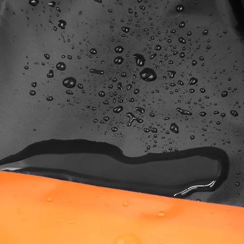 Vista 7 de uxcell L 190T protector de polvo de lluvia negro+naranja scooter motocicleta cubierta 86 "para Harley Davidson