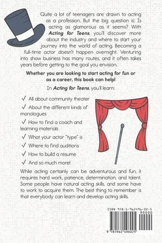 Vista 2 de Acting for Teens Finding Your Voice, Playing the Part, and Shining on Stage