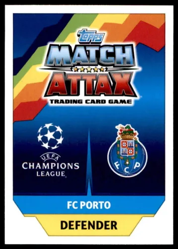 Vista 2 de 2017-18 Topps UEFA Champions League Match Attax #219 Maxi Pereira FC Porto Base Carta oficial de fútbol UCL en estado Raw (NM o mejor)