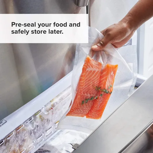 Vista 4 de Anova Culinary Bolsas para selladora al vacío de precisión (precortadas), transparentes