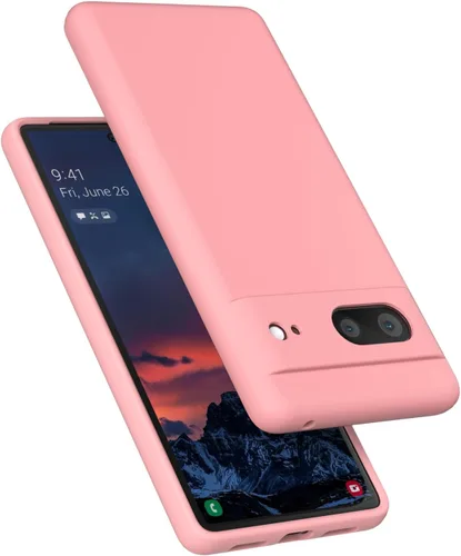 Vista 11 de Diseñada para Pixel 7, funda de gel de silicona líquida a prueba de golpes, cojín de forro de tela de microfibra suave compatible con Pixel7 de 6.3
