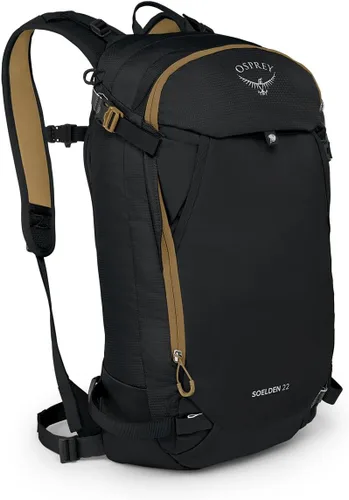 Vista 21 de Osprey Soelden 22L - Mochila de esquí y snowboard para hombre, color amarillo artesano