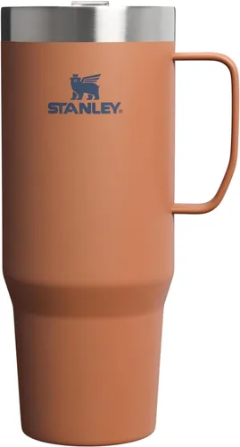 Vista 32 de STANLEY La Taza Suburbana Cotidiana 473 ml Beber a Través de la Tapa Taza para Café, Té y Bebidas Taza de Café de Acero Inoxidable Aislada
