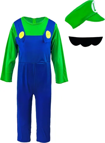 Vista 2 de Disfraz de Halloween para niños de Super Brothers Mario Brothers