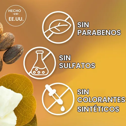 Vista 4 de Every Strand Mascarilla para cabello profundo de karité y aceite de coco, 15 onzas