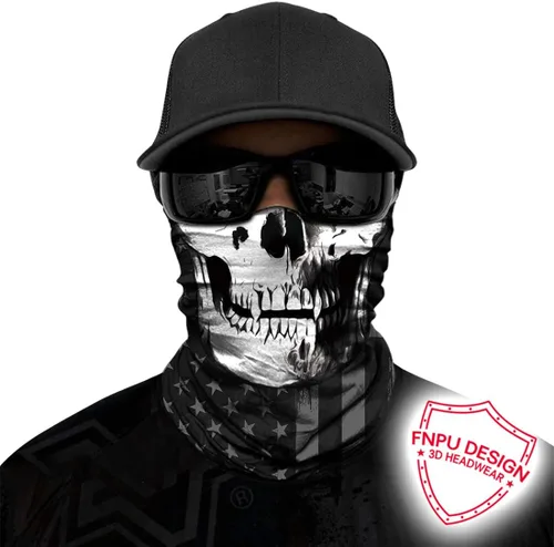 Vista 2 de Polaina de cuello sin costuras, bufanda, bandana, máscara facial sin costuras, protección UV para motocicleta, ciclismo, equitación, correr