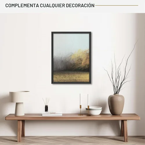 Vista 56 de MCS - Marco flotante de lona, 12 x 16, negro y dorado, paquete de 1
