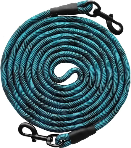 Vista 15 de BTINESFUL Correa de Amarre para Perro, Cuerda de Control Correa de Cuerda Larga, 8ft 12ft 20ft 30ft 50ft 75ft Correa para Perros de Patio - Perros