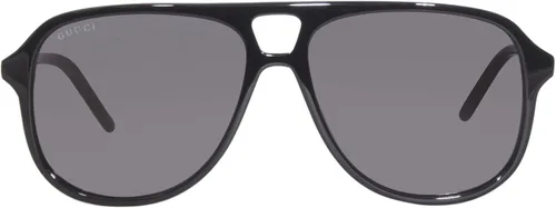 Vista 2 de Gucci GG1156S 001 BlackGrey Pilot Mens Sunglasses
