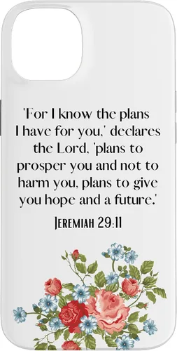 Vista 21 de Funda para iPhone 12 Pro Max I Know The Plans I Have For You Says The Lord Jeremiah 29:11