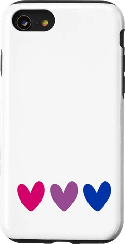 Vista 18 de Bisexual Pride Flag Heart Bi Sexual Bi-Sexual LGBT Men Women Case for iPhone 17