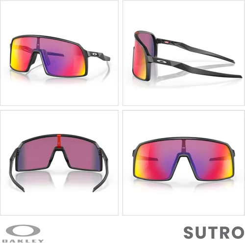 Vista 38 de Oakley Sutro OO9406 / OO9462 - Lentes de sol para hombre, kit de correa de accesorios, bolsa de microfibra