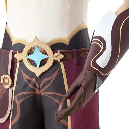 Vista 6 de Disfraz de cosplay Genshin Impact Traveler etéreo Cosplay Disfraz de Halloween Trajes