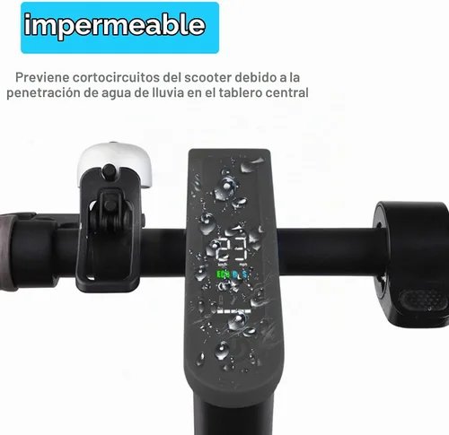 Vista 3 de TOMALL Funda protectora de silicona impermeable con panel de control central, a prueba de polvo, cubierta protectora para tablero de instrumentos