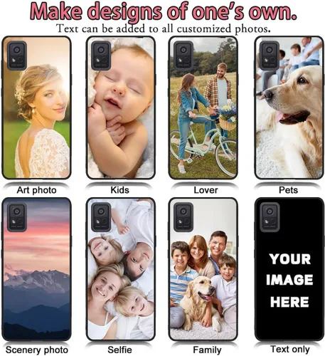 Vista 6 de Funda de teléfono personalizada para Nokia G310 5G, collages de múltiples imágenes, funda protectora a prueba de arañazos y caídas, funda protectora