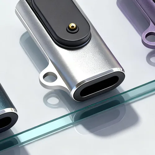 Vista 8 de Adaptadores de carga de múltiples dispositivos para varias bandas inteligentes Relojes herramienta Menos instalación compacto viaje Desig Plateado