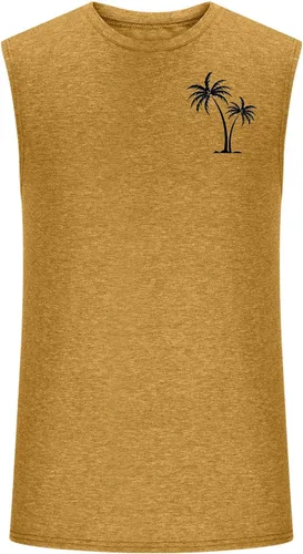 Vista 5 de Camisetas s entrenamiento Hombre Camisetas portivas s Estampado Cuello Redondo Chaleco básico Activo Fitness camisola