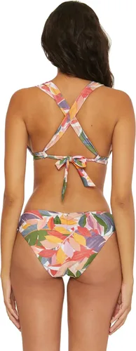 Vista 2 de BECCA Women's Bora Halter Bikini Top, Adjustable, Tie Back, Swimwear Separates
