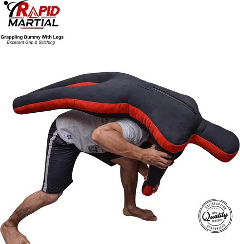 Vista 4 de Maniquí de lanzamiento de presentación de Jiu Jitsu brasileño MMA Grappling para entrenamiento de judo karate y autodefensa