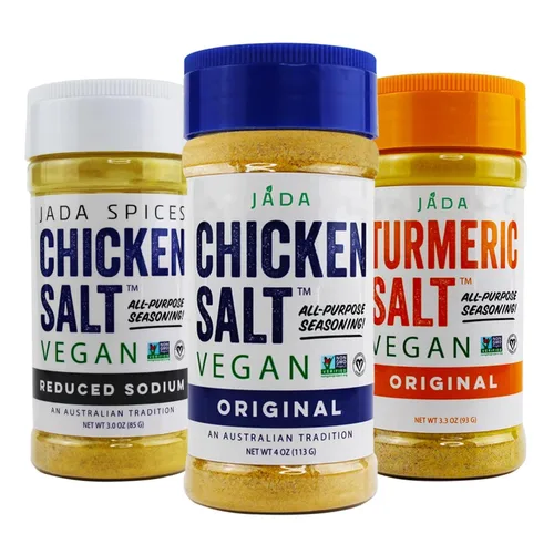 Vista 8 de JADA Especias de sal de pollo y condimentos - Sabores originales - Paquete de 3 - Vegano, Keto y Paleo - Perfecto para cocinar, barbacoa, parrilla