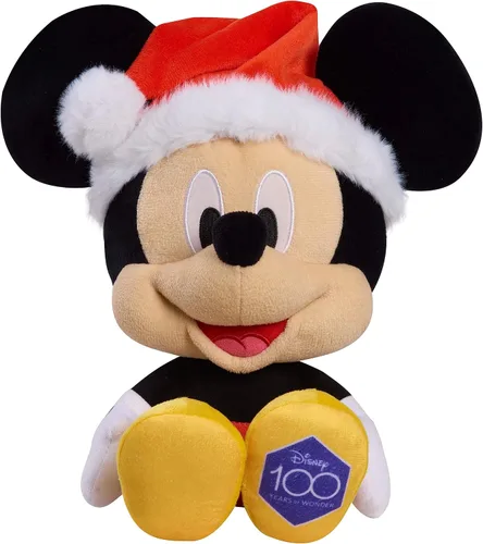 Vista 4 de Disney100 Years of Wonder Minnie Mouse - Animal de peluche grande para festividades, juguetes para niños a partir de 2 años Just Play