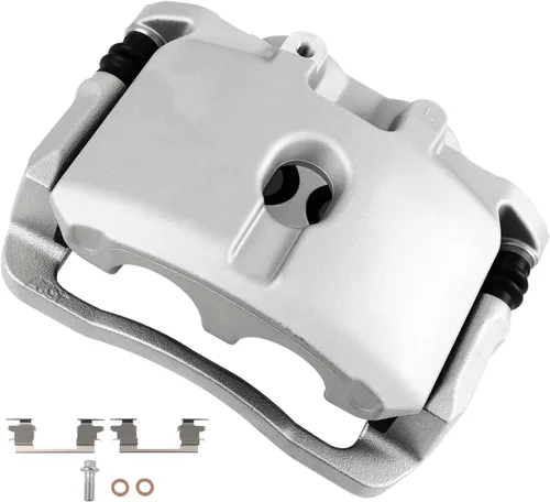 Vista 27 de cciyu Conjunto de pinza de freno trasera izquierda 18B4644A con soporte para Buick Rendezvous, para Chevy Venture, para Oldsmobile Silhouette