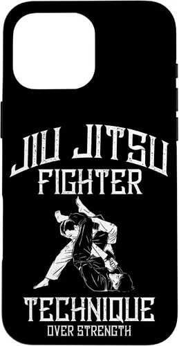 Vista 19 de Martial Arts MMA Fighter Technique Over Strenght Jiu Jitsu Case for iPhone 16