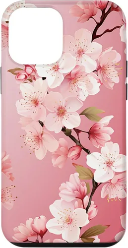 Vista 16 de Japan Pink Flower Sakura Florist Anime Cherry Blossom Case for iPhone 17