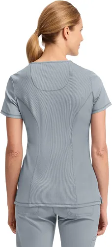 Vista 2 de Cherokee Infinity mujeres Scrubs Top Mock Wrap 2625A
