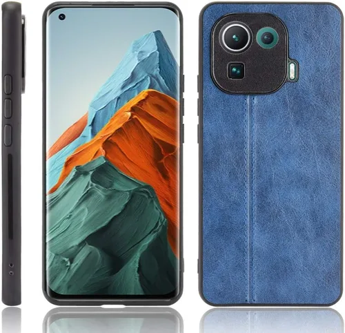 Vista 95 de Funda para Vivo iQOO Z1x 5G, funda para Vivo iQOO Z1x 5G Funda de piel sintética con funda 3 en 1, color azul