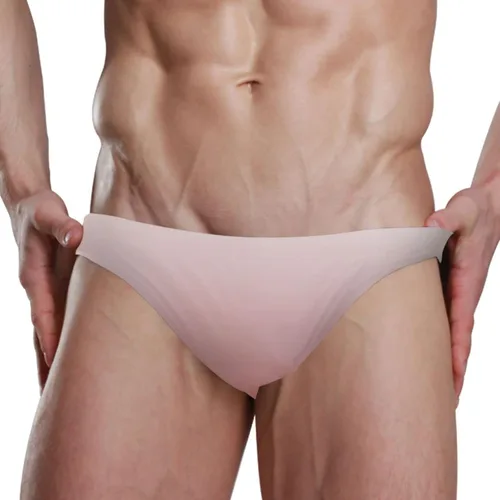 Vista 6 de UMIRIKO Men's Sexy Swimwear Swim Briefs Gradient Bright Purple Bikini Swimsuits S