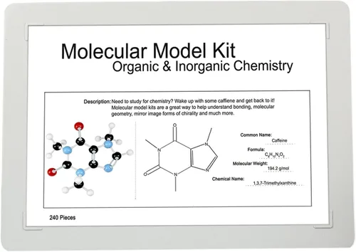 Vista 3 de Parco Scientific PCM008 240PCs Kit de modelo molecular
