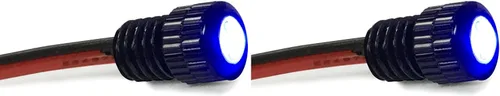 Vista 8 de Oznium BRIGHTEST Light Bolt - Luz LED de montaje empotrado de 12V para parachoques, parrilla, interior de automóviles, tablero, iluminación