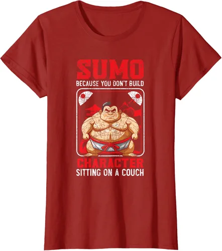 Vista 19 de Sumo Wrestler - Camiseta de lucha libre japonesa de lucha libre de sumo, Negro