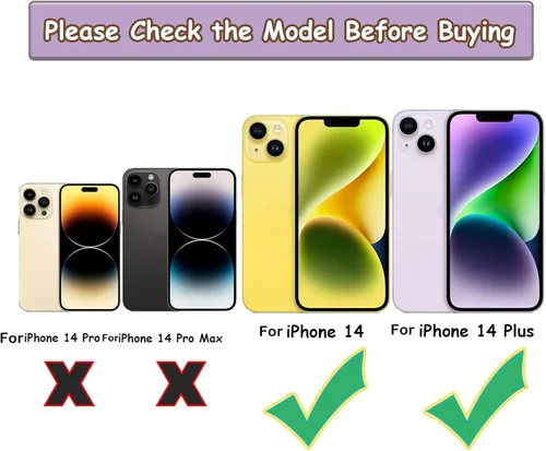 Vista 2 de 14/14 Plus - Lente de cámara trasera trasera de repuesto para iPhone 14/iPhone 14 Plus Kit de herramientas de repuesto y reparación de vidrio