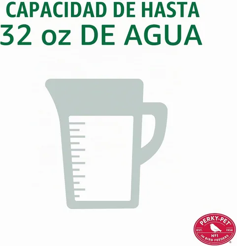 Vista 7 de Perky-Pet 1 tarro de albañil para aves silvestres 783, azul